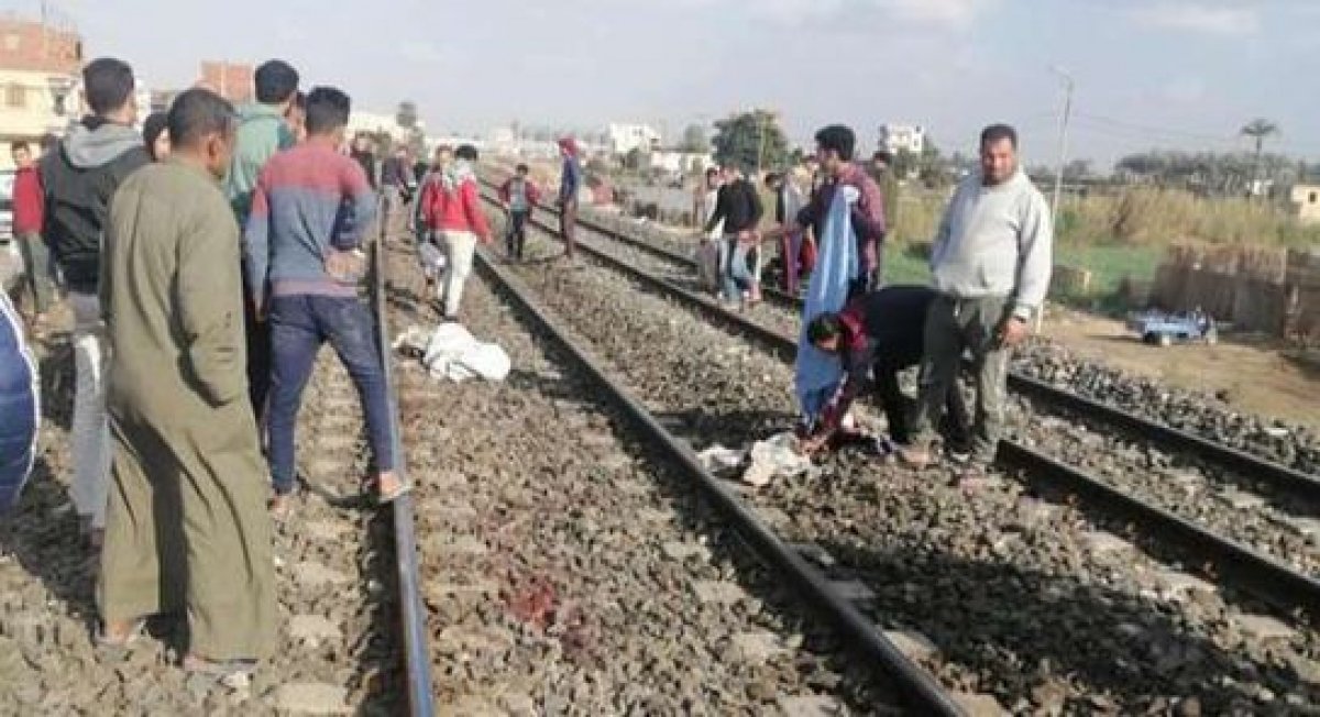 مصرع شخص مجهول الهوية دهساً أسفل عجلات قطار بالمنيا 