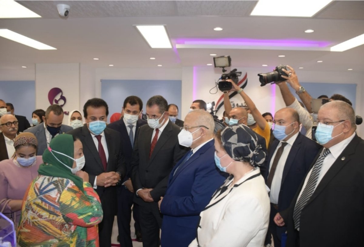 وزير التعليم العالي يشهد افتتاح المعهد القومي للأورام