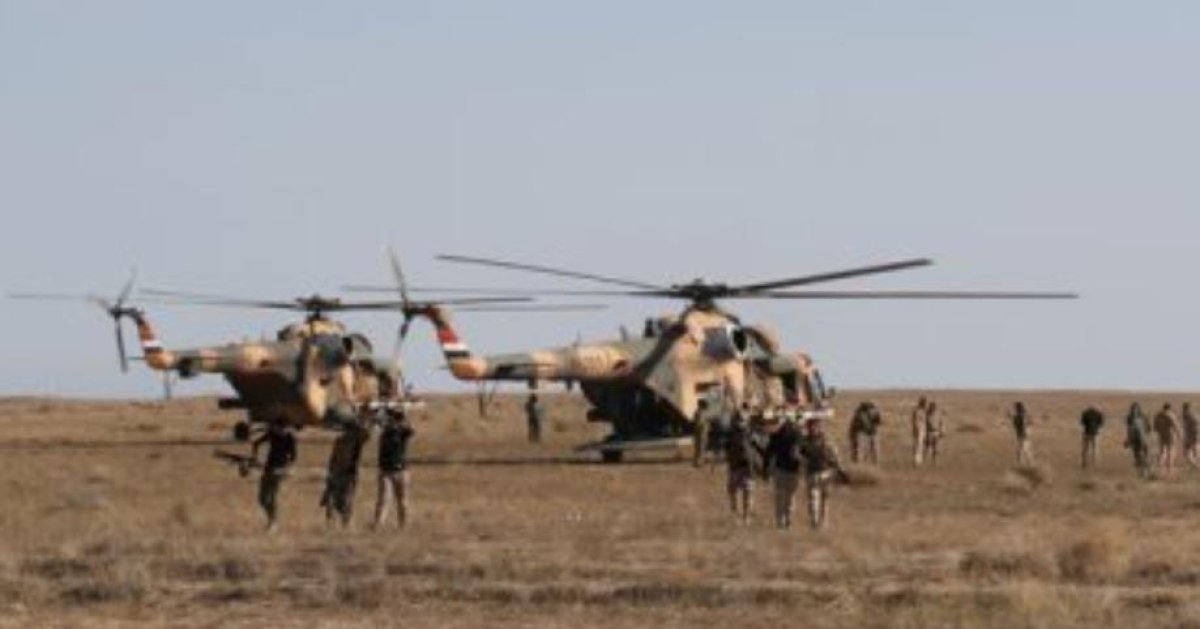 العراق تضرب واكر بمنطقة العيث