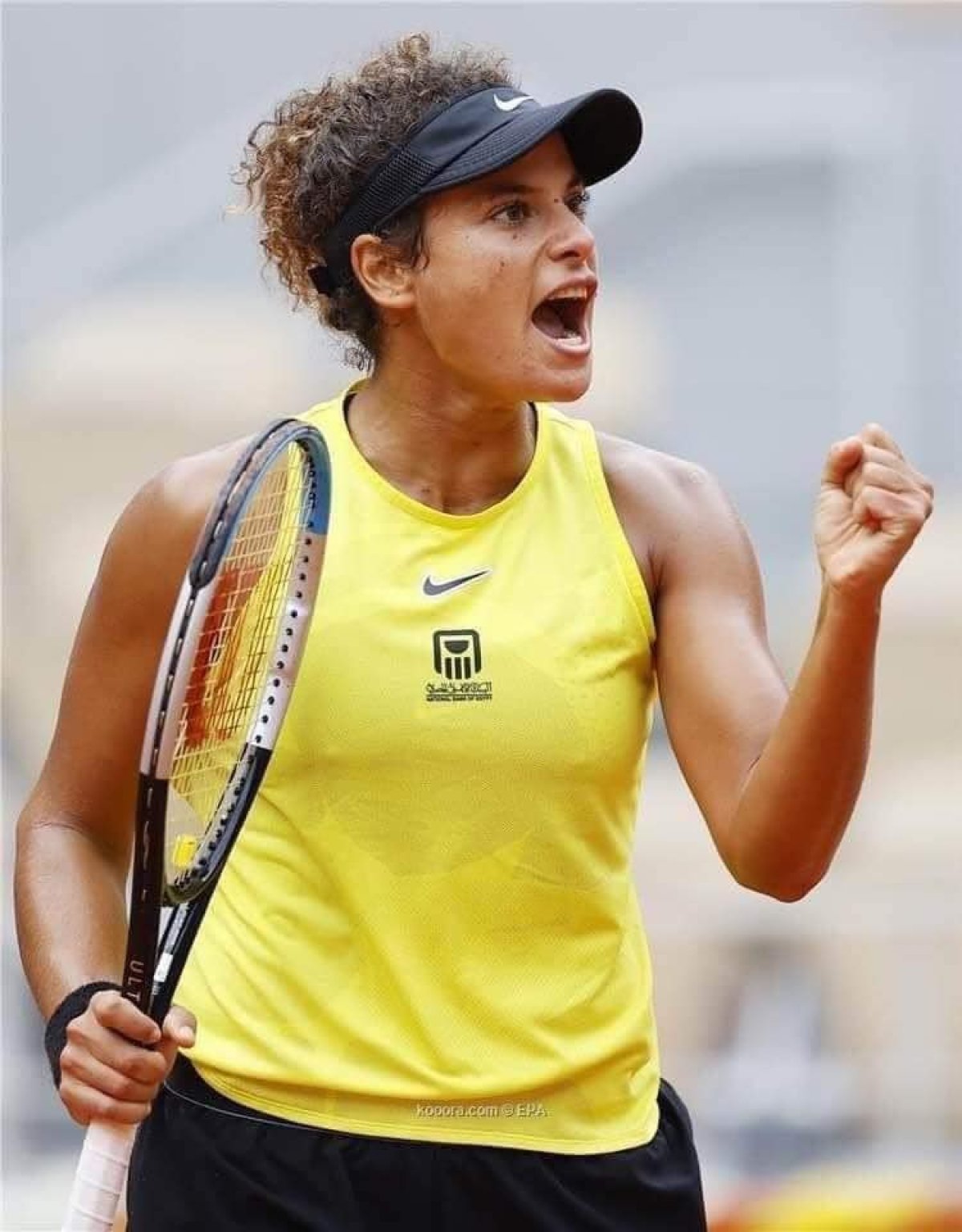لاعبة المنتخب الوطني للتنس تتقدم ثمانية مراكز  في تصنيف محترفات التنس.. اعرف التفاصيل