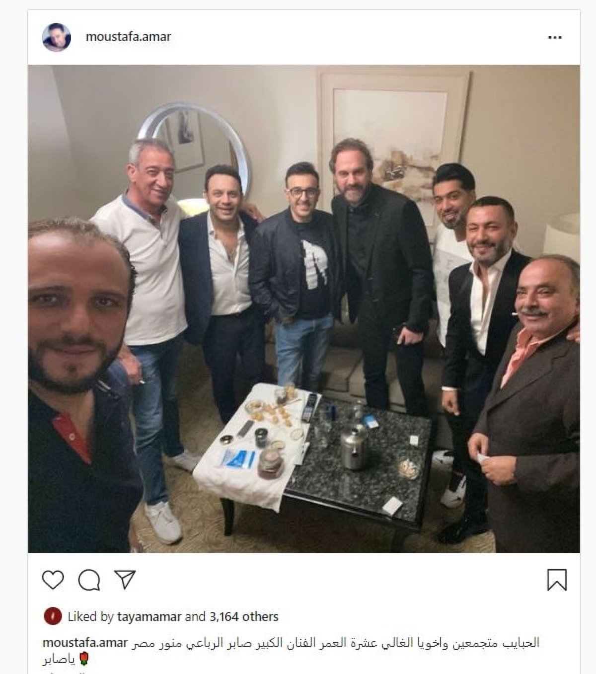 مصطفى قمر يوجه رسالة ترحيب للنجم صابر الرباعى 