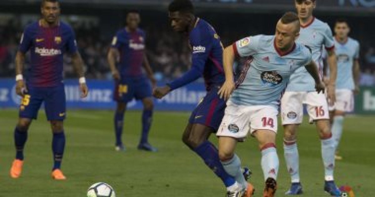 برشلونة تتعادل مع سيلتا فيجو بالدوري الإسباني