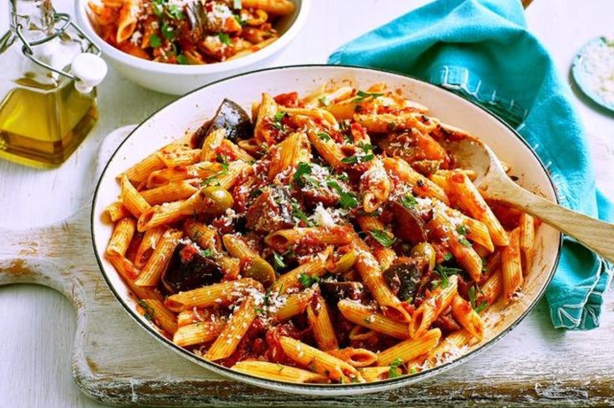 طريقة جديدة لتحضير المكرونة، تعرفي على طريقة تحضير المكرونة بالباذنجان