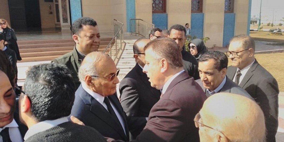 عزاء اللواء محمد شفيق وكيل جهاز المخابرات العامة الأسبق