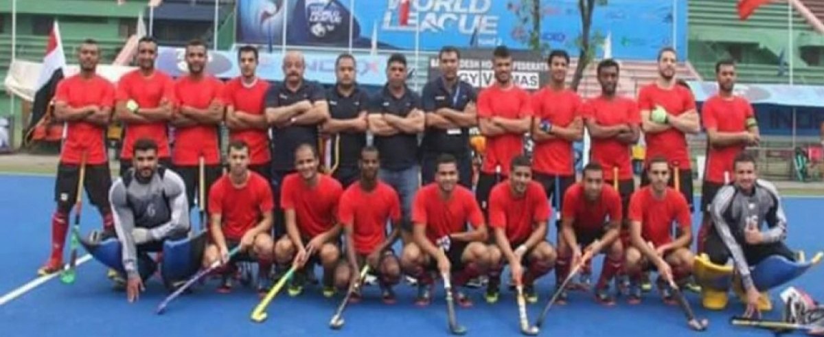 منتخب الهوكي ينجح في الفوز على نظيره الأوغندي