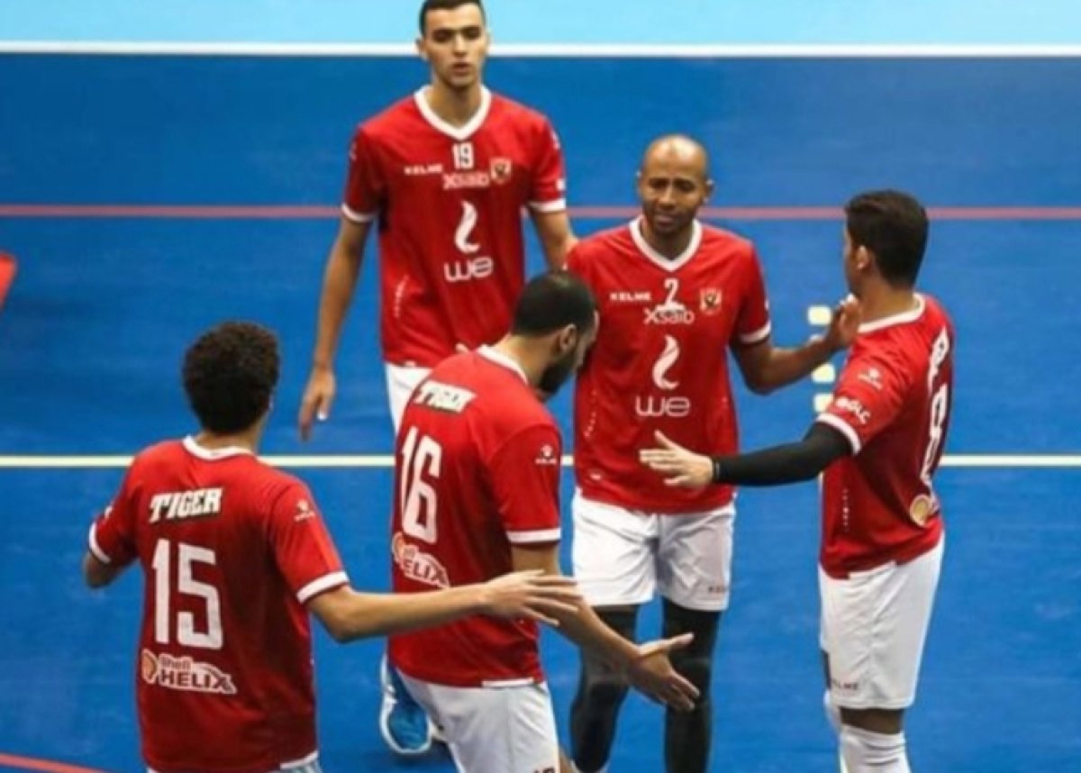 المارد الأحمر في الكرة الطائرة يتأهل إلى الدور ال١٦ بعد الفوز على الجزيرة 