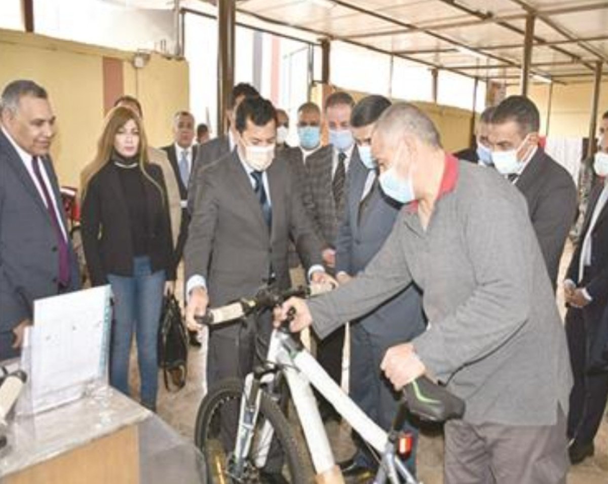 متابعة الخطوات النهائية لتجهيز الدراجات ضمن مبادرة دراجتك دخلك