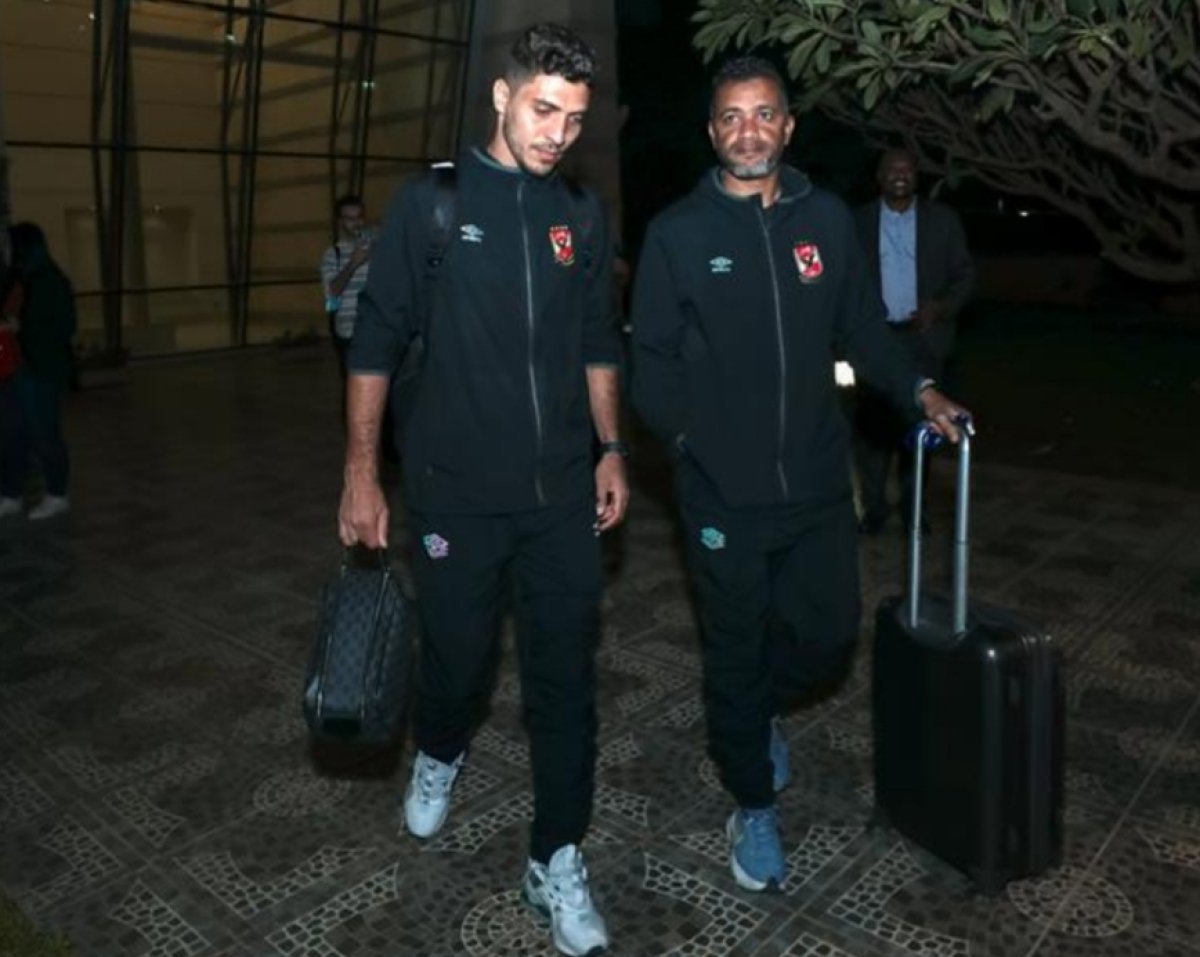 بعثة القلعة الحمراء تتجه إلى مطار الخرطوم للعودة إلى القاهرة