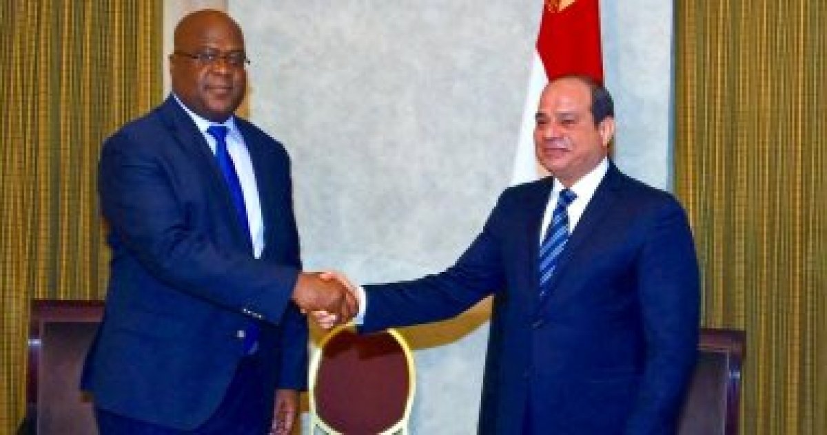 السيدالرئيس عبدالفتاح السيسي: مستمرون فى تقديم كافة أوجه المساعدات الممكنة للكونغو الديمقراطية