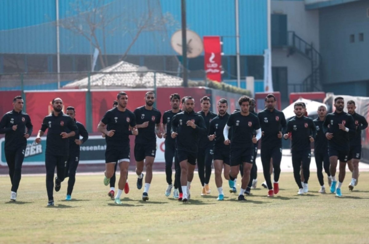 استعدادات المارد الأحمر لمواجهة المريخ السوداني 