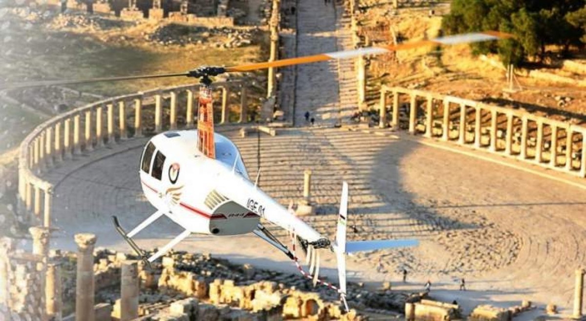 خدمة "التاكسي الطائر" لأول مرة في الاردن 