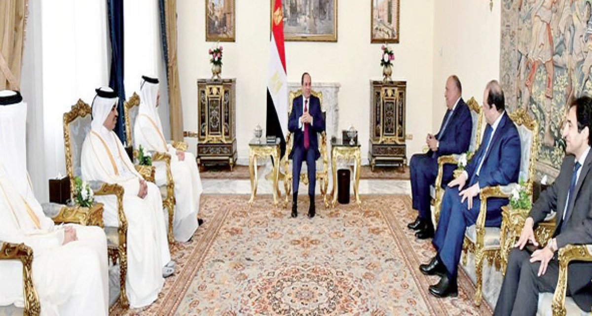 الرئيس يؤكد ارتباط أمن الخليج بالأمن القومى لمصر