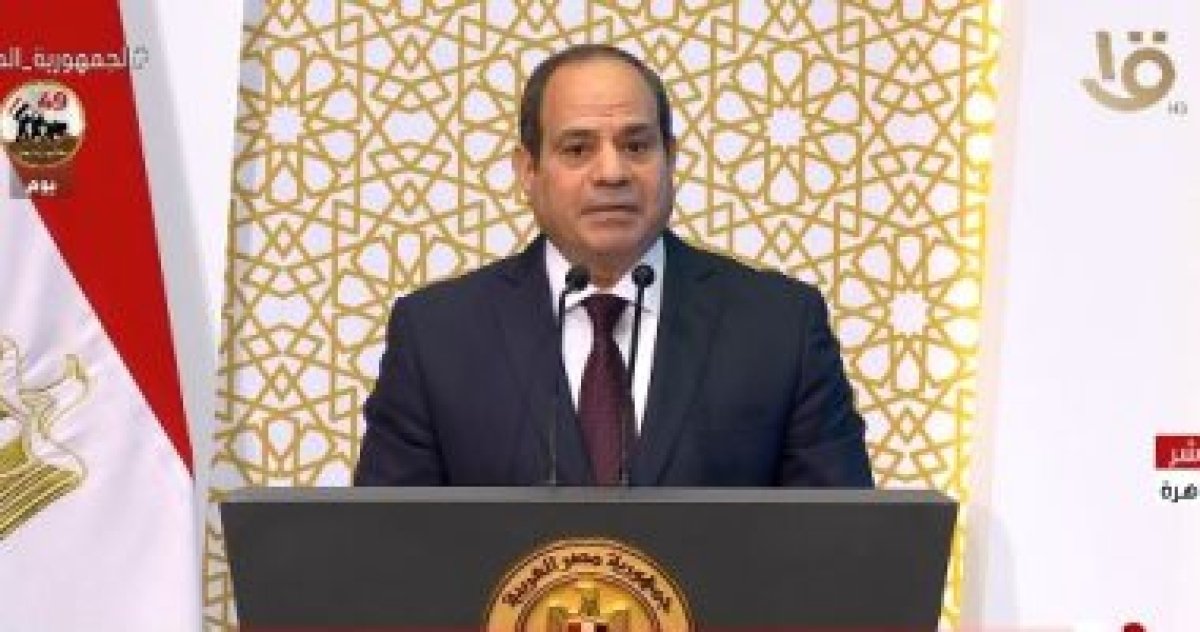 الرئيس السيسي: علينا ترجمة مكارم الأخلاق إلى سلوك ودستور عملى وواقع ملموس
