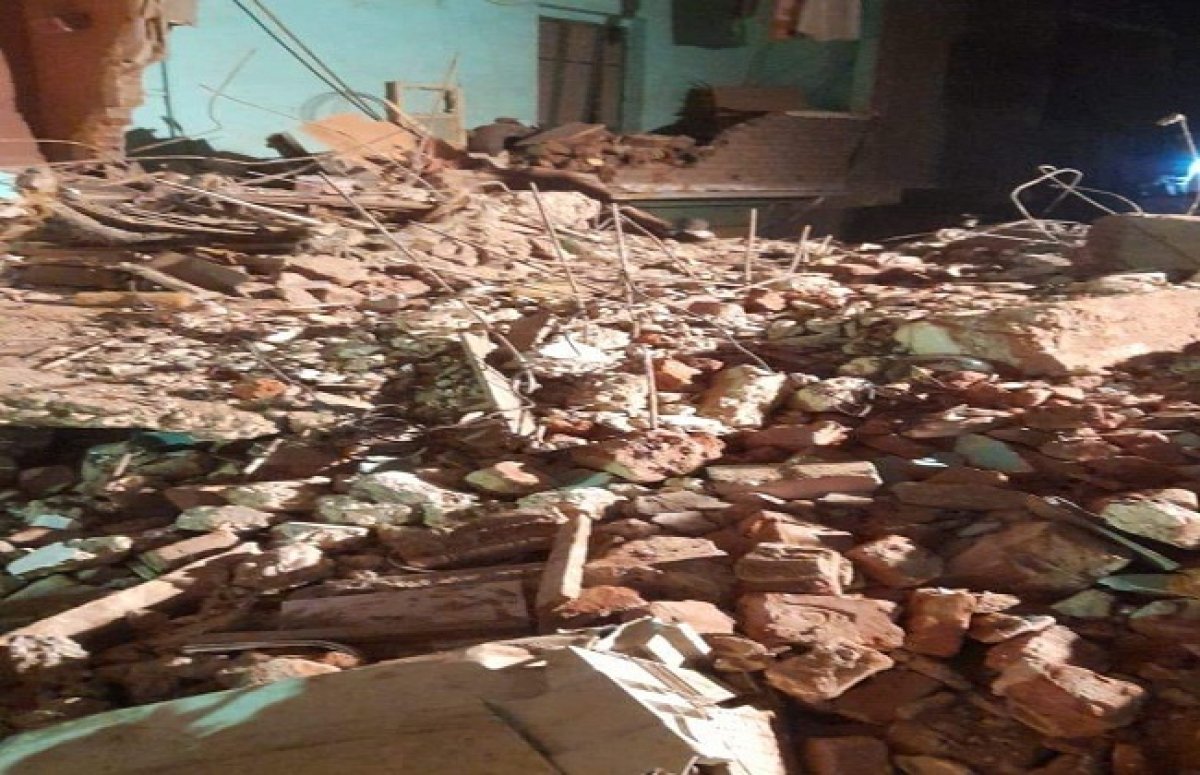 ارتفاع عدد المصابين إلى 3 أشخاص في حادث انهيار عقار إمبابة