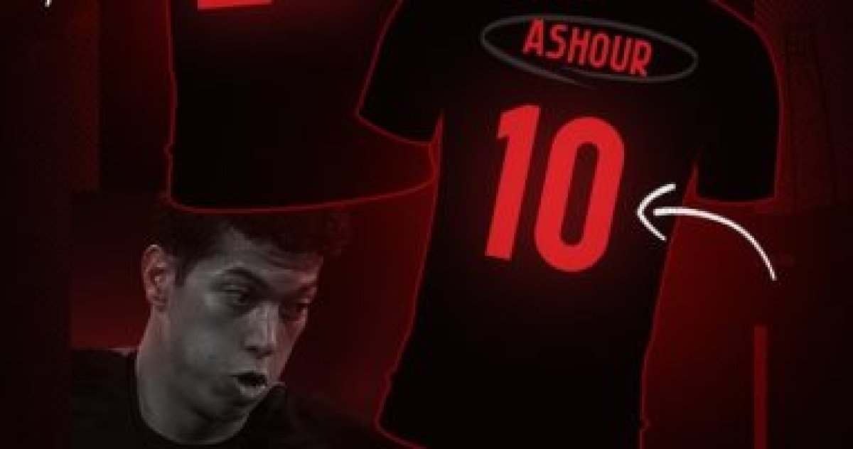 إمام عاشور يرتدى القميص رقم 10 مع ميتيلاند الدنماركى