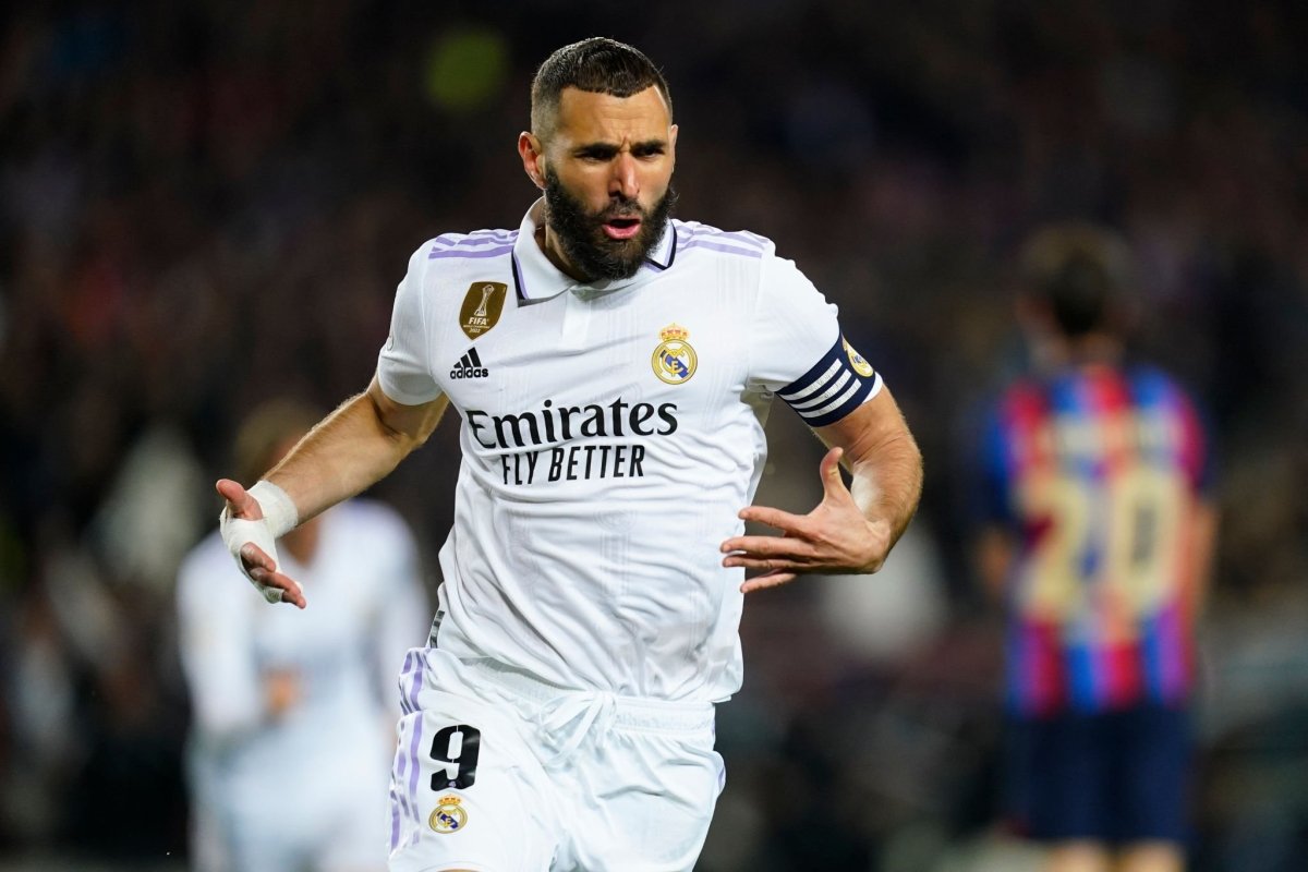 بنزيما يقود هجوم ريال مدريد بنهائي كأس ملك إسبانيا