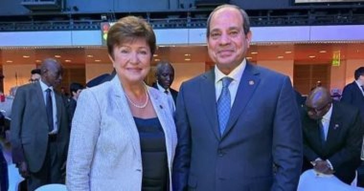 مديرة صندوق النقد: من الرائع رؤية الرئيس السيسي وتطرقنا لأساس التقدم المستمر في مصر