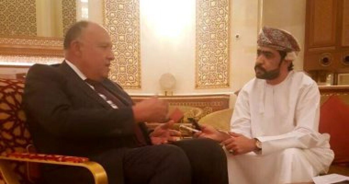 وزير الخارجية :العلاقات العمانية / المصرية هى علاقات أخوية وتاريخية وراسخة تعكس رؤية السلطان قابوس والرئيس عبدالفتاح السيسى