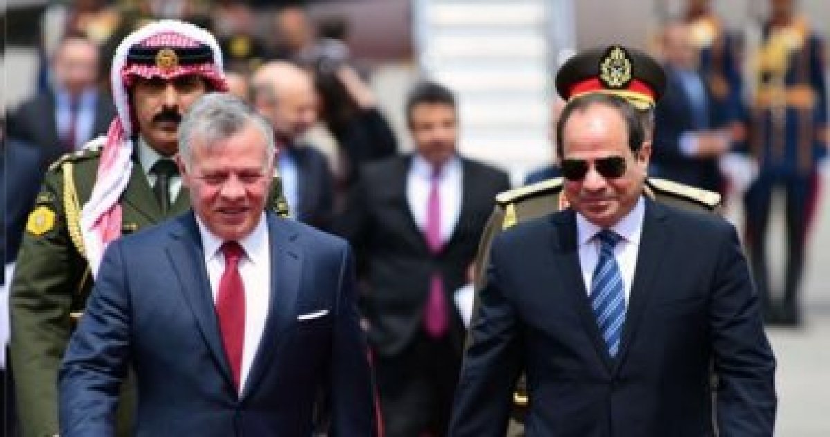 الرئيس عبد الفتاح السيسى: يؤكد لعاهل الأردن  على استمرار التنسيق والتشاور عال المستوى بين الجانبين