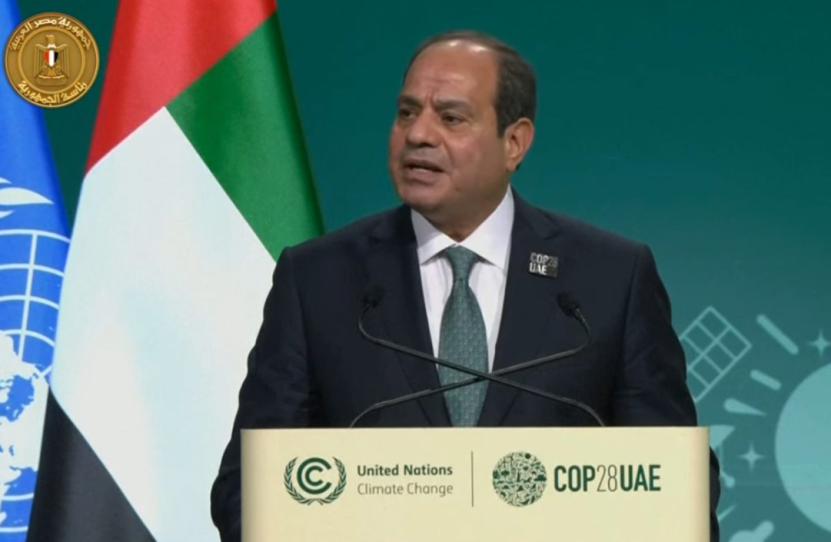 الرئيس السيسي يهنئ الإمارات لتوليها رئاسة مؤتمر المناخ "كوب 28"