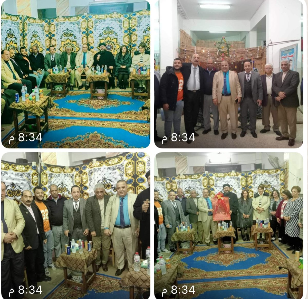 المنظمه المصريه لحقوق الانسان والتنميه يهنئ الأقباط بعيد الميلاد المجيد