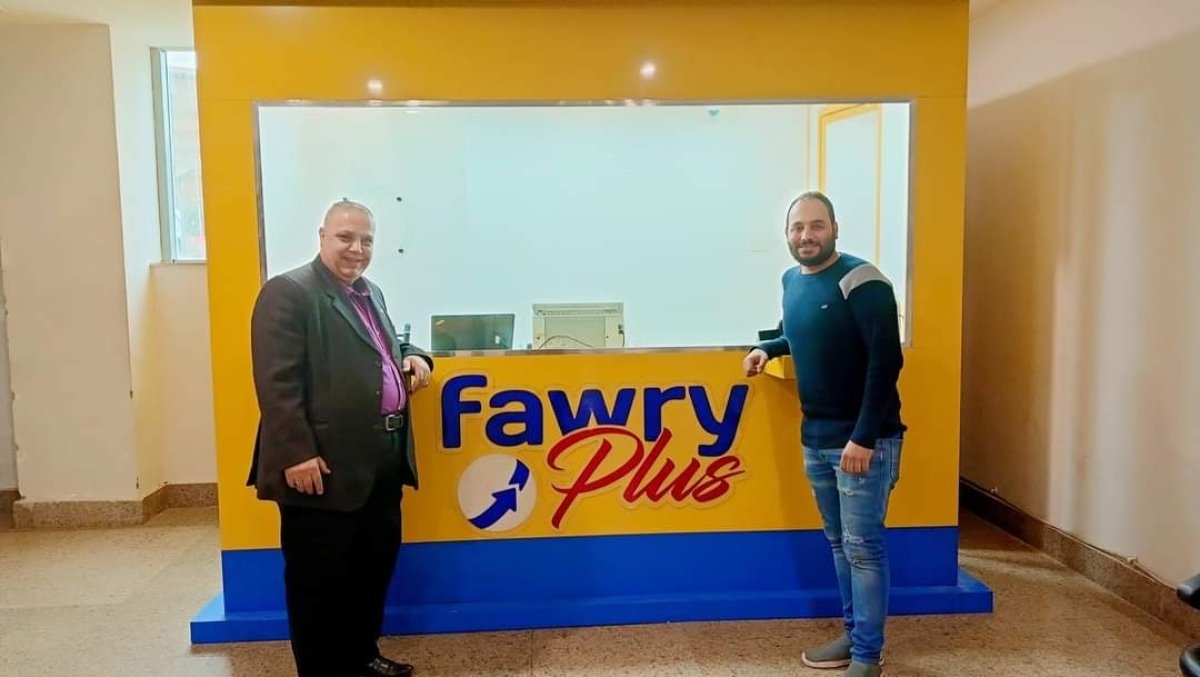 عدسة جريدة انباء الدوليه العربيه من داخل مقر مكتب الATM فورى بجهاز مدينة القاهره الجديده