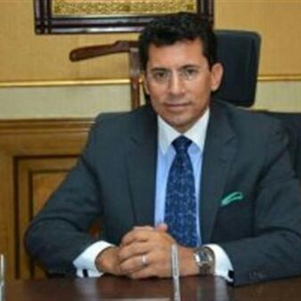 أشرف صبحي والسفير السعودي يكرمان نجوم الرياضية والفن في احتفالية كبري ١٦ أبريل