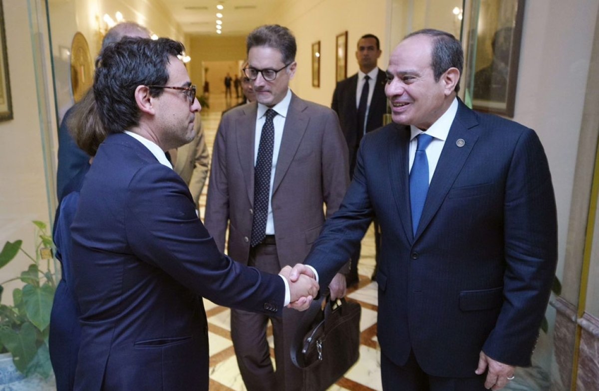 الرئيس السيسي ووزير خارجية فرنسا يُؤكدان قوة ورسوخ الشراكة الإستراتيجية المصرية ـ الفرنسية