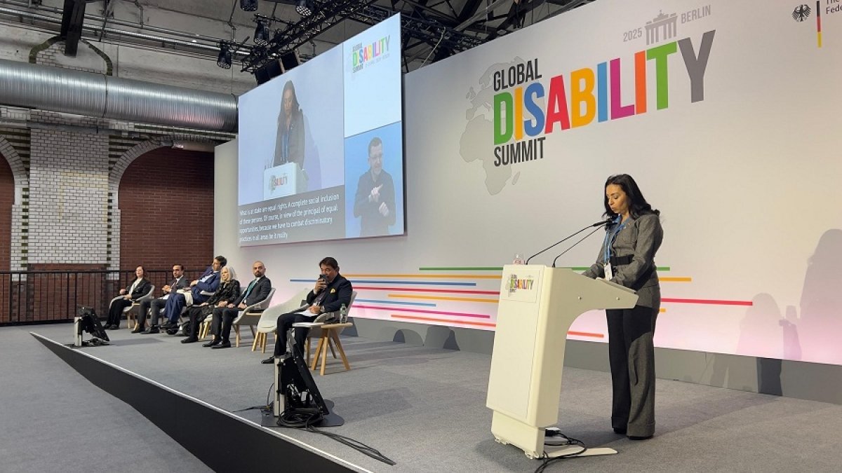 وزيرة التضامن الاجتماعي تلقي كلمة مصر في القمة العالمية للإعاقة بـ" برلين"