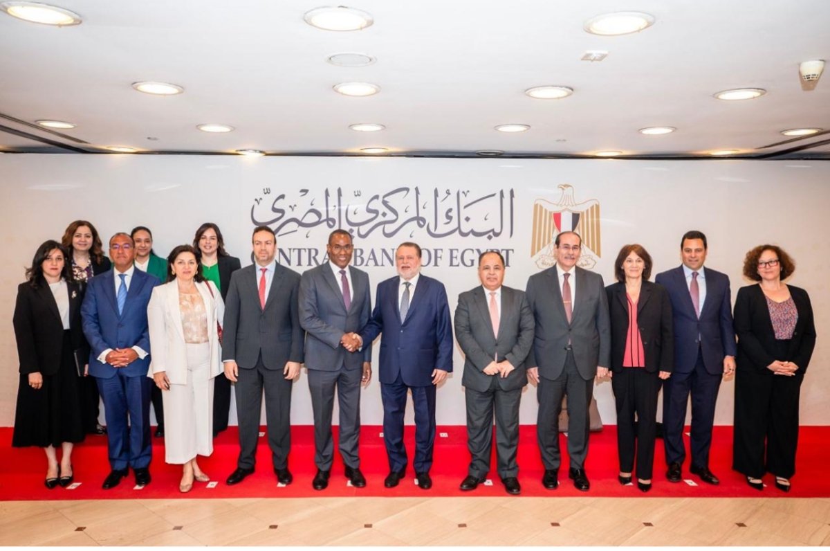*محافظ البنك المركزي المصري يستقبل نائب المدير العام لصندوق النقد الدولي والوفد المرافق له*