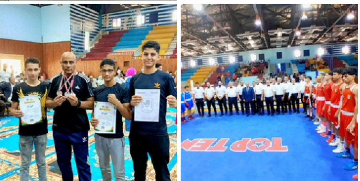 مواهب شباب دمياط يحصدون  ثلاث ميداليات في بطولة الجمهورية للملاكمة لمواليد 2010