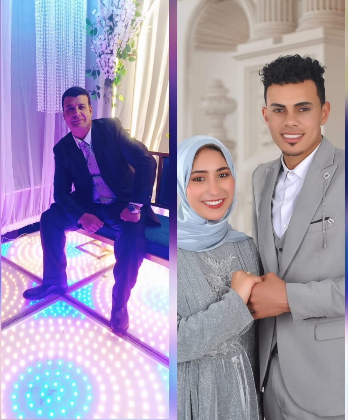 “زفاف سعيد يجمع بين طارق الدسوقي أحمد حجاب وشهد محمد عبد المجيد مصلحي في أجواء مبهجة