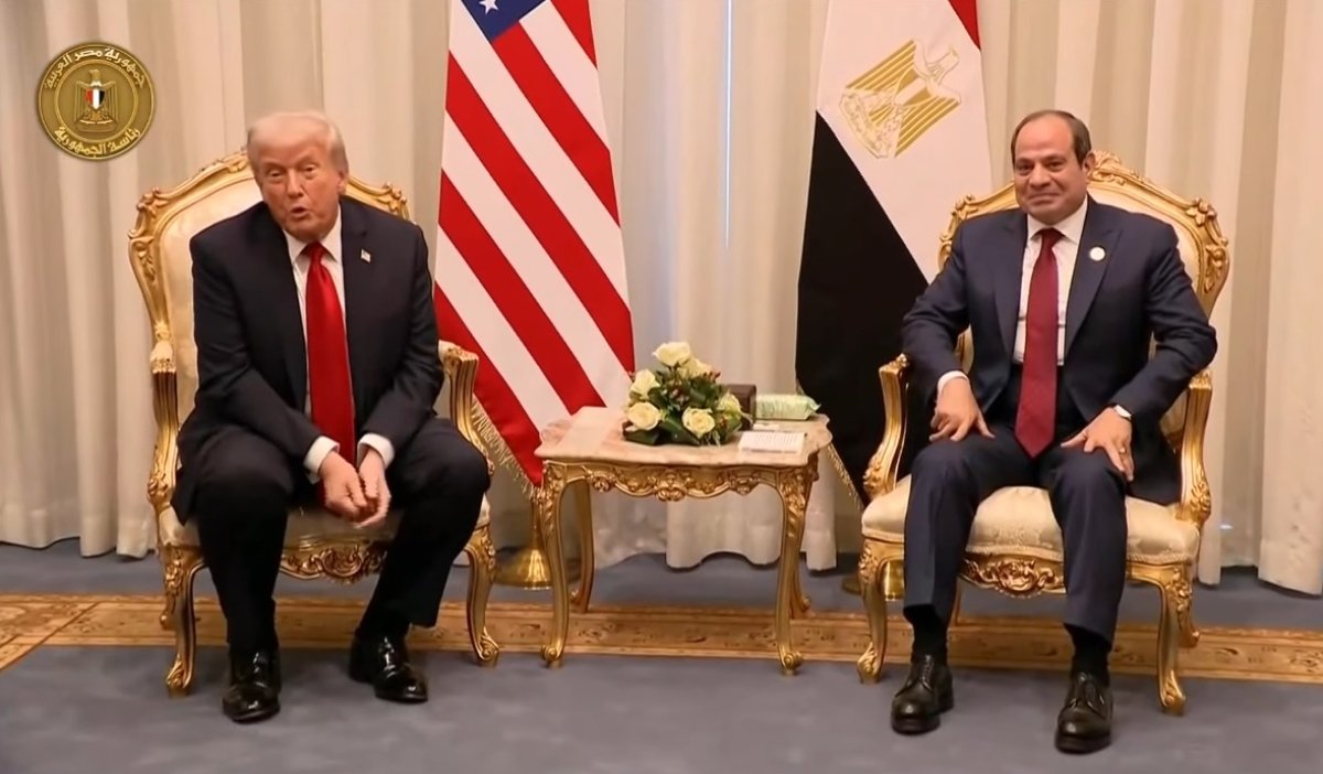 تفاصيل مباحثات الرئيس السيسي وترامب على هامش قمة شرم الشيخ للسلام