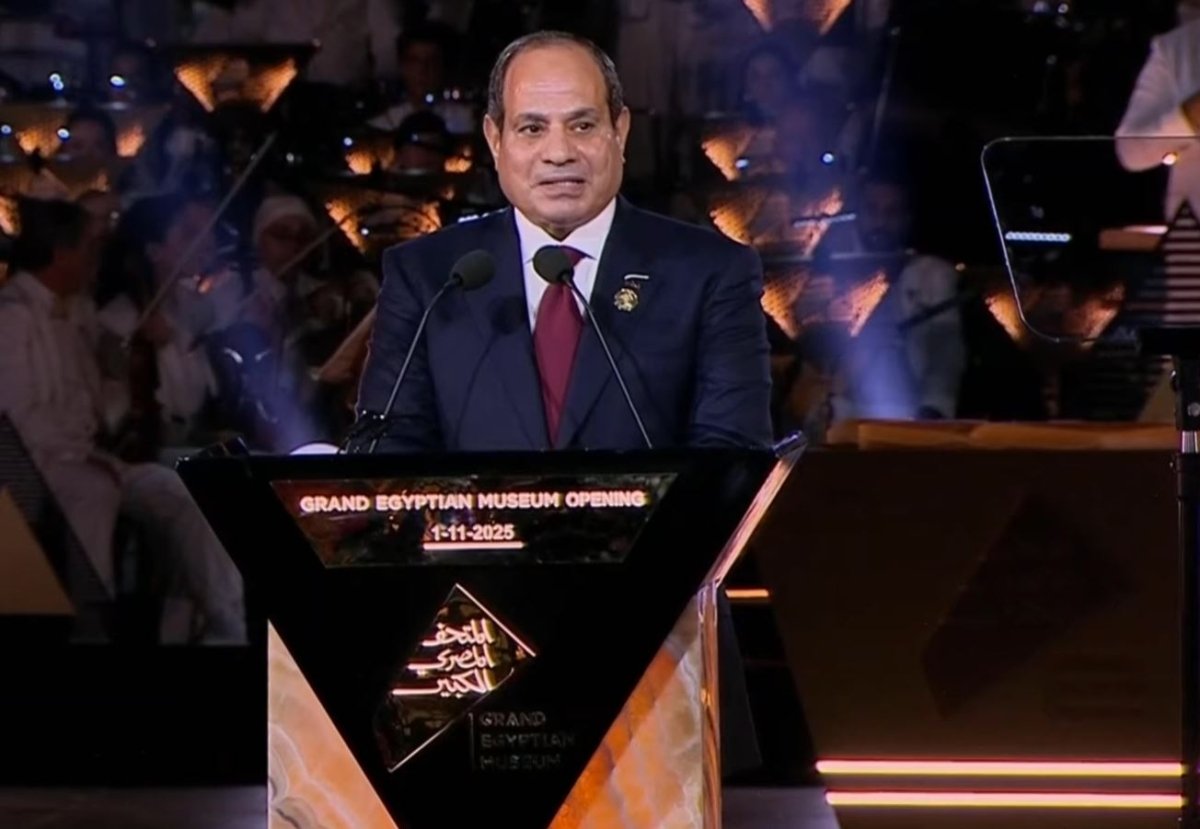 الرئيس السيسي: افتتاح "المتحف الكبير" شهادة حية على عبقرية الإنسان المصري