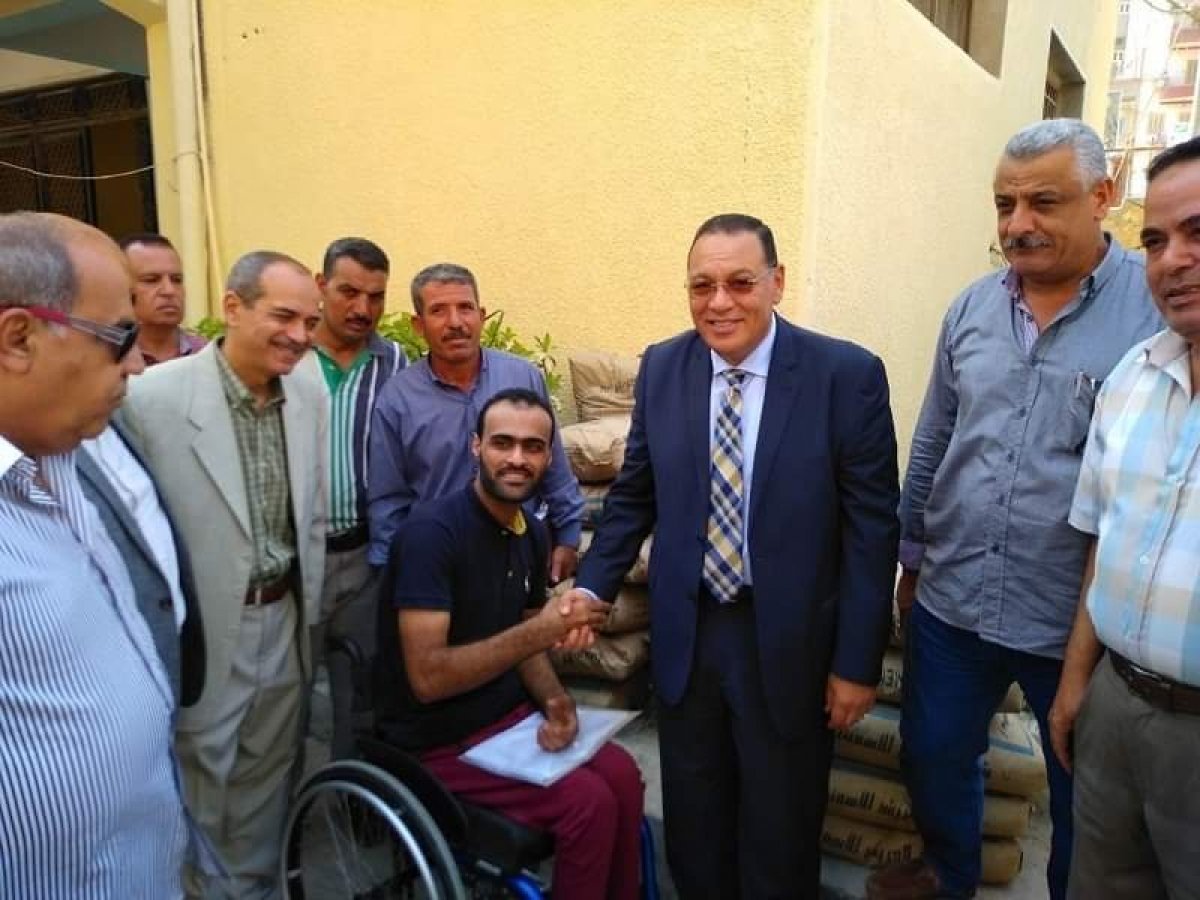 محافظ الشرقية يستجيب لمواطن من ذوي الإحتياجات الخاصة ويأمر بنقل مكتب إدارة الشئون الإجتماعية من الدور الرابع للدور الأرضي بمجلس مدينة أبو كبير 