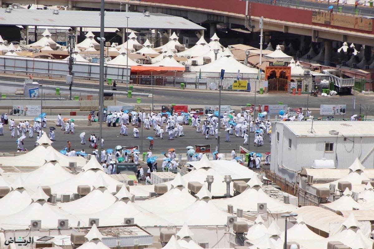 اكتمال وصول حجاج بيت الله الحرام إلى مشعر منى لقضاء يوم التروية