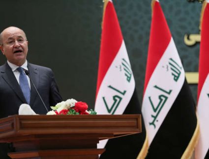 برهم صالح: العراق لن يكون منطلقاً للاعتداء على أي من دول الجوار والمنطقة