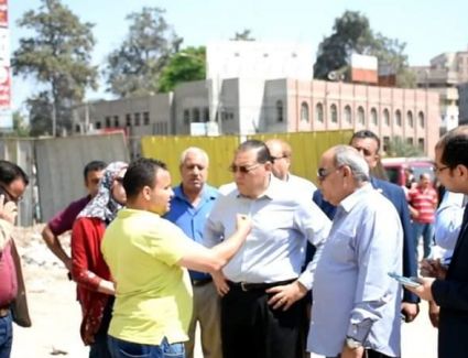 محافظ الشرقية يتابع سير أعمال إنشاء نفق عرابي بمدينة الزقازيق  