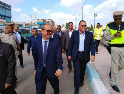محافظ الشرقية يأمر بإعداد خطة تطوير سريعة لمنطقة كوبري الجامعة وبحر مويس