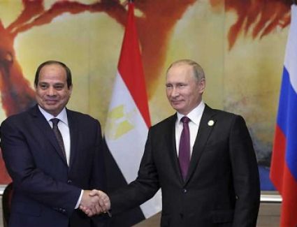 السيسي يدعو بوتين للمشاركة في وضع حجر الأساس لمحطة الضبعة