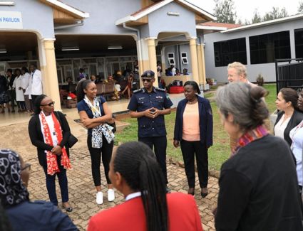 Gender summit delegates visit Isange one Stop Centre