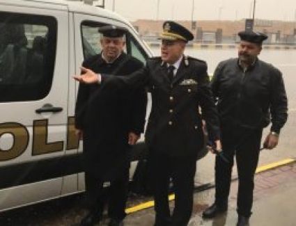 مساعدو وزير الداخلية للشرطة المتخصصة والمرور يتفقدان الطرق السريعة
