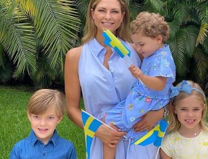 الأميرة السويدية مادلين تحتفل بعيد ميلاد نجلها نيكولاس.. صور