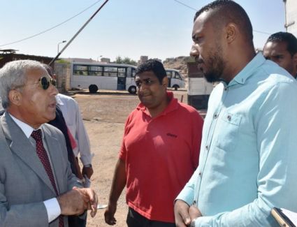 محافظ أسوان يحيل المسئولين بمعسكر الشباب والملعب الفرعى بطريق السادات للتحقيق