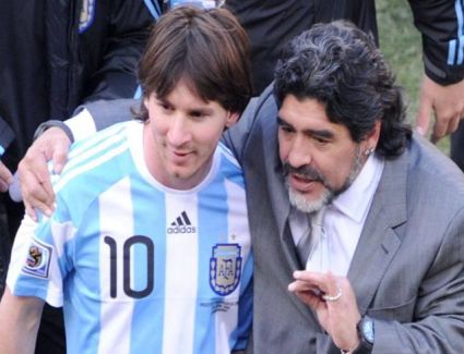 نجل مارادونا: ميسي الأفضل في عصره.. ومن ينتقده لا يفهم في كرة القدم