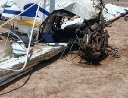 وفاة المصابين جراء سقوط طائرة فى مطار الجونة