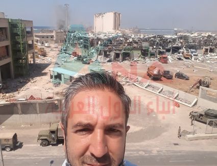 كاميرا أنباء الدول العربية توثق انفجار مرفأ بيروت من زوايا مختلفة.. فيديو