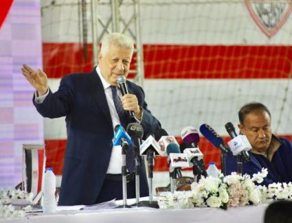 مرتضي منصور: الزمالك سينافس على دوري "الإكراه" لوجود تقنية الفيديو