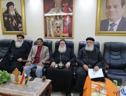 محافظ أسوان يستجيب لطلب  كنيسة الملاك ميخائيل بدراو 