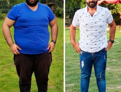  قصـة رجل فقد 56 كجم 